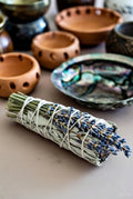 Salvia Blanca con Lavanda