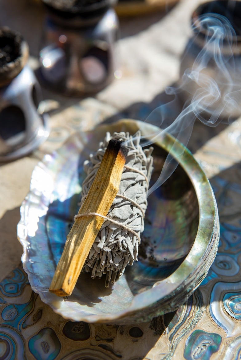 Salvia Blanca con Palo santo